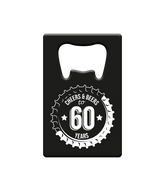 Bieropener 60 Jaar Cheers & Beers